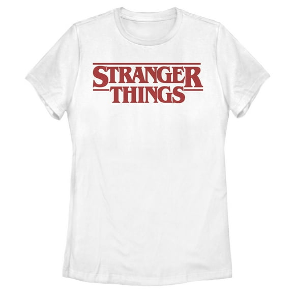 Netflix Women's Stranger Things Bold Logo Graphic T-Shirt