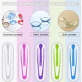 thumbnail image 4 of JUNEBRUSHS 10 Pack Colorful Contact Lens Remover and Inserter Tool Case Set, Portable Tweezers with Soft Tip, Applicator for Soft Hard Contact Lenses, 4 of 5