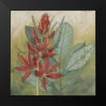 thumbnail image 2 of Meagher, Megan 15x15 Black Modern Framed Museum Art Print Titled - Crimson Tropical I, 2 of 5