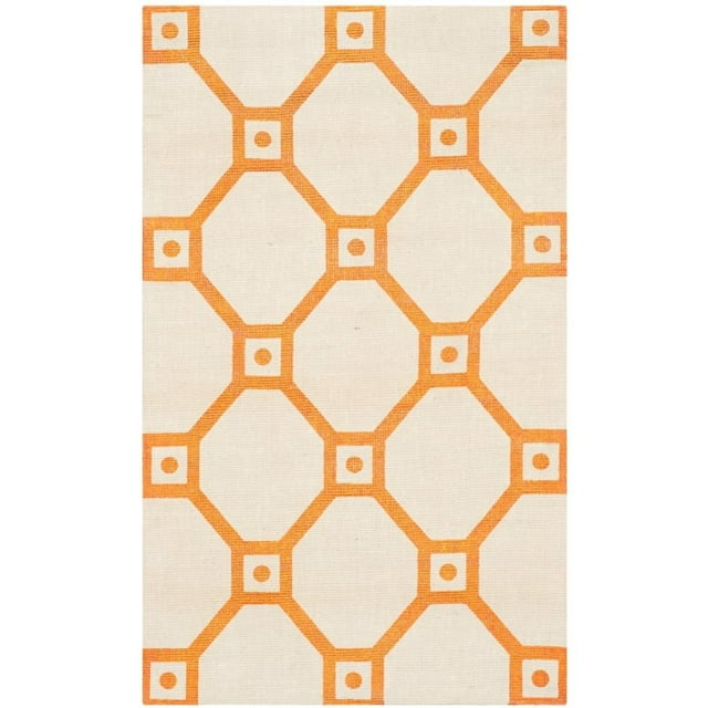 Safavieh Cedar Brook 5' X 8' Handmade Jute Rug in Ivory and Orange