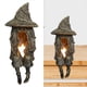 thumbnail image 5 of Lámpara De Candelabro De Bruja Creativa De Halloween, Luz De Vela De Resina, Decoración De Jardín, Decoración De Puerta Delantera, Artesanía De Resina De Halloween Sweethay HA037612-00, 5 of 6