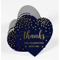 thumbnail image 3 of Inkdotpot Pack Of 50 Real Gold Foil Paper Tags Thanks For Celebrating With Me Birthday Favor Hang Tags, 3 of 6