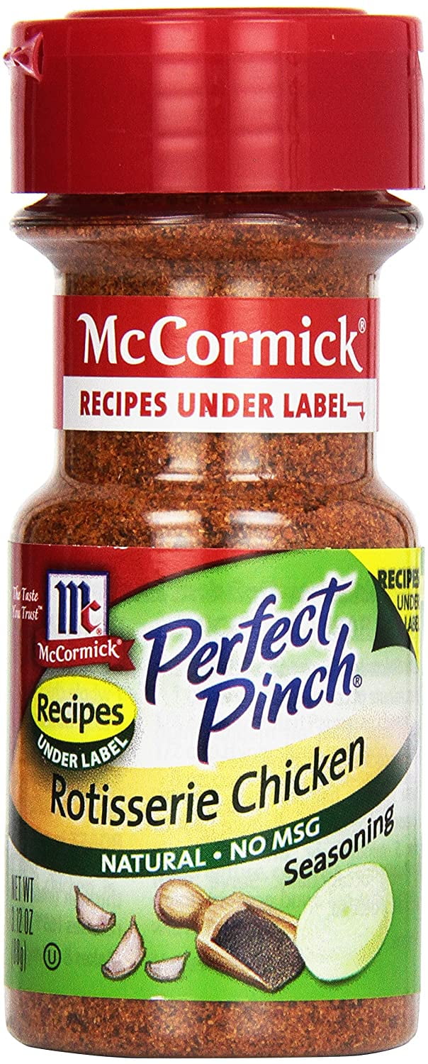 Mccormick Perfect Pinch Rotisserie Chicken Seasoning, 3.12 Oz (Pack Of