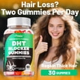 thumbnail image 6 of DHT Blocker Gummies - with Saw Palmetto, Biotin - Supports Hair Health, Promotes Hair Growth, and Alleviates Hair Loss - 60 Count, 6 of 7