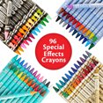 thumbnail image 4 of Crayola Neon, Metallic, Pearlescent & Glitter Crayons (96 Count), 4 of 4