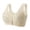 Light Yellow, variant on Sport Bras for Women Front Closure Full Coverage Anti Sagging Bralette Wireless Bras