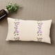 thumbnail image 3 of Almohadas bordadas, cojines, rosa flor, sofás cama, apoyo lumbar para la cabeza, fundas de almohada simples, regalos de vacaciones, funda de almohada de rosa B, 3 of 6