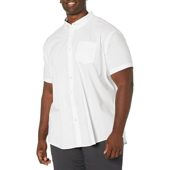 Dockers Men's Short-Sleeve Button-Down Comfort Flex Shirt