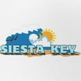 thumbnail image 2 of CafePress - Siesta Key FL Waves Design - Adjustable Unisex Printed Trucker Hat with Mesh Back, 2 of 8