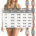 thumbnail image 3 of One Piece Swimsuit for Women Tummy Control Plunge V Neck Bathing Suit Slimming Wide Straps Swimwear, 3 of 7