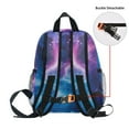 thumbnail image 5 of FORMRS School Backpack with Front Zippered Pocket 12" Student Travel Daypack, Galaxy Pattern, 5 of 6