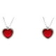 thumbnail image 4 of Collar de aleación para mujer Sonducket colgante decorativo con diamantes de imitación en forma de corazón, 4 of 6
