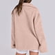 thumbnail image 5 of Abrigos y chaquetas casuales de manga larga sin capucha para mujer, abrigos de imitación de invierno lisos, chaqueta de polar con bolsillos de solapa y manga larga, abrigo informal de moda para mujer, 5 of 8