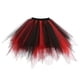 thumbnail image 1 of Women's Blouse Skirt Sequins Tulle Skirt Black Short, 1 of 2