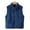 Dark Blue, variant on Qudderr 5-15T Boys Girls Warm Vest Fleece Sleeveless Jacket for Toddler Kids Fall Winter Padded Zipper Waistcoat for Youth