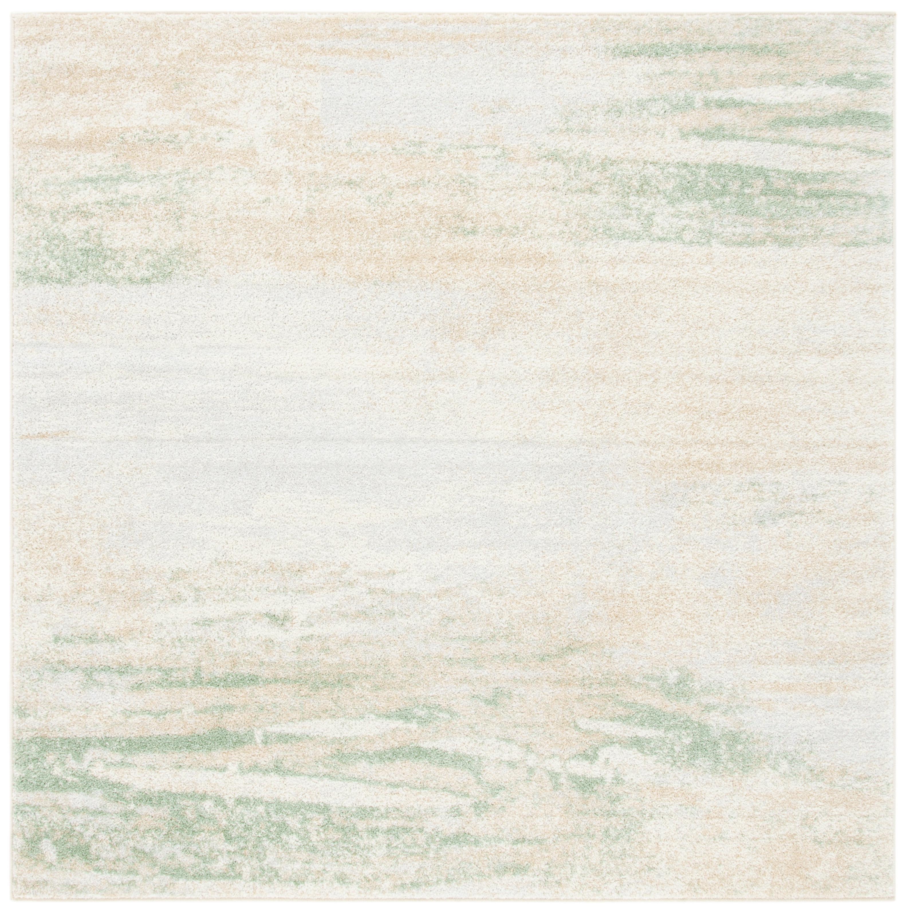 Safavieh Adirondack Rudyard Abstract Ombre Area Rug, Ivory/Gold, 8' x 8' Square