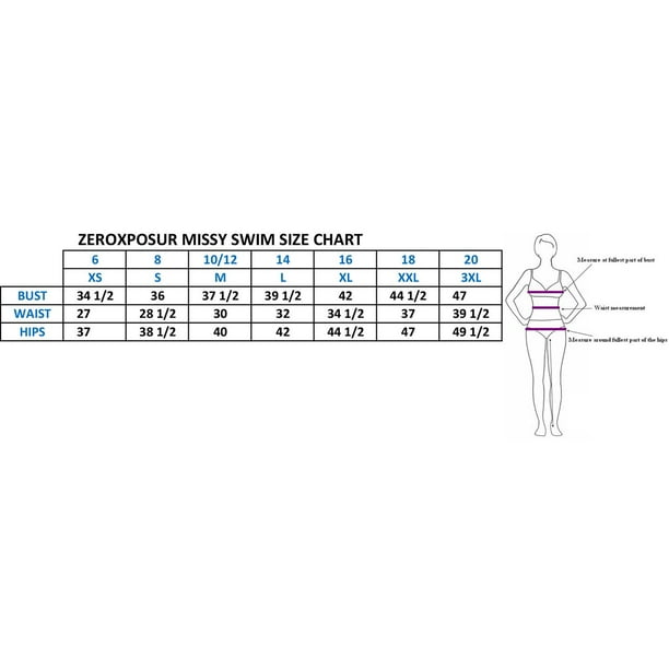 ZeroXposur Women's 2-Piece Wide Strap 2For Tankini Set