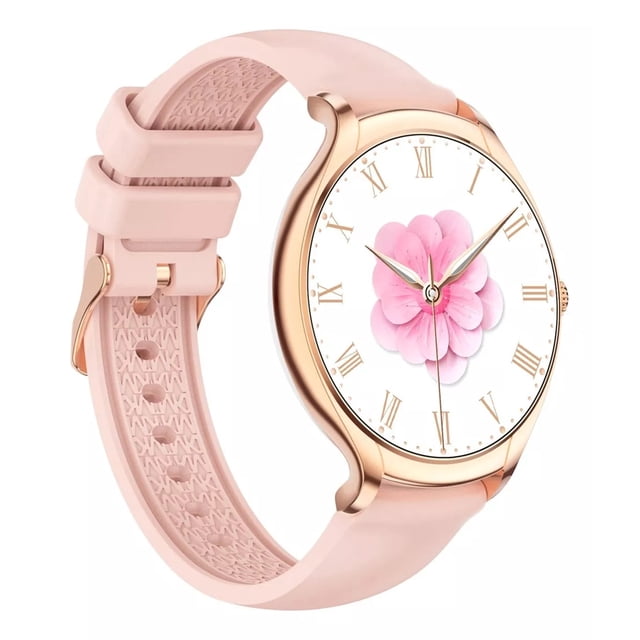 Reloj Inteligente Smartwatch Unisex Kt67 Fralugio Bp Spo2 Hd Rosa Fralugio Sport