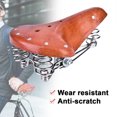 thumbnail image 4 of Cojín para sentarse cómodo para bicicleta de montaña, asiento de cuero PU para bicicleta de carretera, 4 of 10