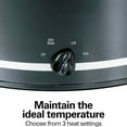 thumbnail image 5 of Slow Cooker with 3 Cooking Settings, Dishwasher- Stoneware Crock & Glass, 8-Quart Built-In Lid Rest, 5 of 5