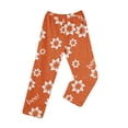 thumbnail image 5 of Trgacdwlo Halloween Fleece Pajama Pants Women Funny Pumpkin Fuzzy Pajama Pants Women Fall Winter Warm Womens Lounge Pants, 5 of 8