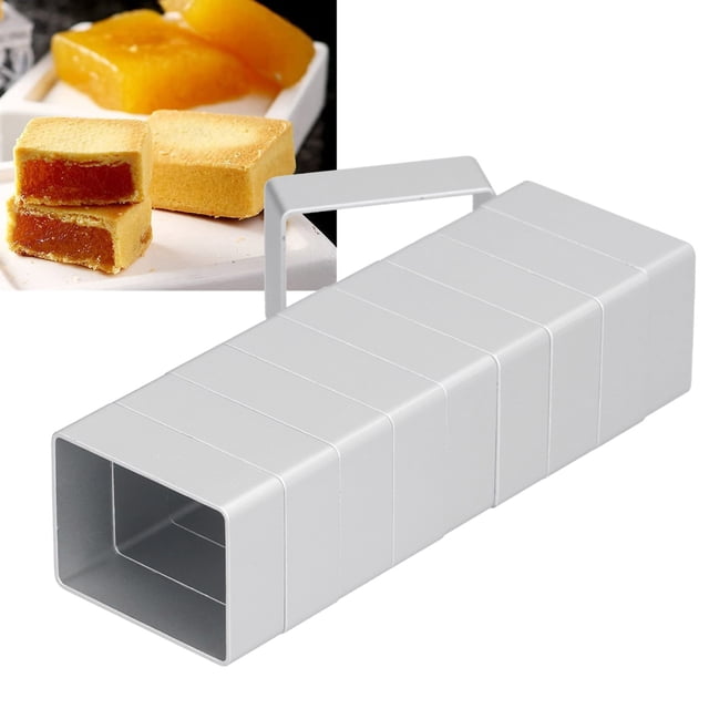 Stainless Steel Moon Cake Set, DIY Baking Cutter For Fondant And Biscuits Cakes, Ideal For Desserts, Appetizers, Dough And More
