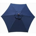 thumbnail image 4 of Tropishade  9 ft. Aluminum Bronze Patio Umbrella with Navy Cover, 4 of 5