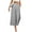 AC03_Gray, variant on Lumtrix Casual Capri Pants for Women High Waisted Wide Leg Palazzo Lounge Boho Flowy Trousers with Pockets Light Blue L