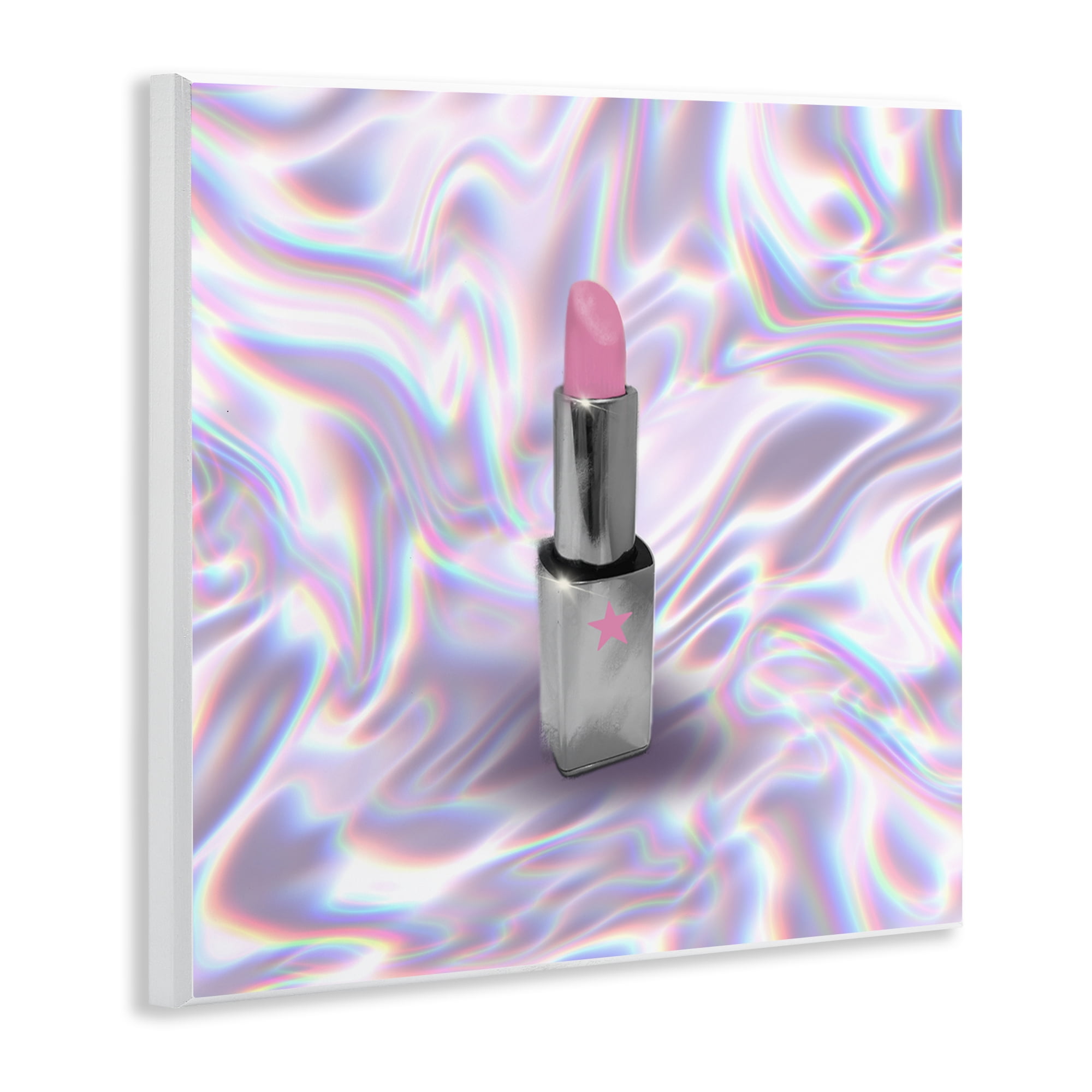 Stupell Industries Iridescent Icon Lipstick Wall Plaque Art, design by Matthew Piotrowicz