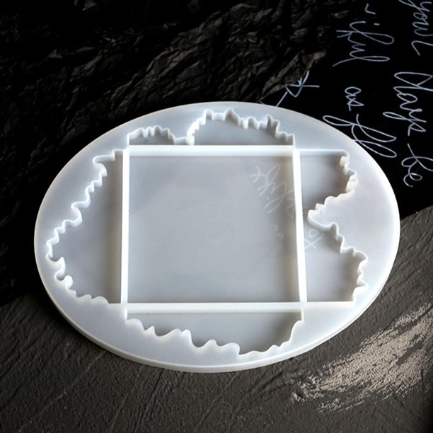 Silicone Coaster Resin DIY Epoxy Molds Waveshaped Table Coasters