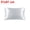 Silver Grey, variant on Unique Bargains 22 Momme Silk Pillow Case King Size Navy