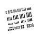 thumbnail image 5 of Kit de tornillos para soporte de pared de TV profesional M4 M5 M6 M8 negro, 5 of 9
