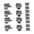 thumbnail image 4 of LABSERRON 8Pcs Round Shower Door Pulley for Ultra-quiet Operation and Load-bearing 1.4*1in, 4 of 8