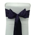 thumbnail image 1 of Darling Souvenir Pack Of 10 Satin Chair Sashes Bow Sash For Wedding & Events Supplies Party Decoration Chair Cover Sash - Colors Available, 1 of 1