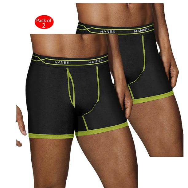 Hanes Hanes Men's XTemp; Active Cool Short Leg Boxer Briefs 3Pack