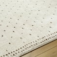 thumbnail image 3 of Livabliss Area Rugs for Living Room, 5x7 Freud Global Ivory Rug, Bedroom Dining Room Home Decor Stain Resistant Carpet (5'3" x 7'), 3 of 6