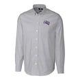 thumbnail image 2 of Men's Cutter & Buck Charcoal Stephen F Austin Lumberjacks Vault Big & Tall Oxford Stripe Long Sleeve Button-Down Shirt, 2 of 3