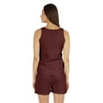 thumbnail image 4 of Bimba Solid 2 Pcs Nightwear Set For Women Sleeveless Shirt & Short Sleepwear, 4 of 6