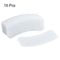 thumbnail image 3 of Uxcell Universal Cloth Dryer Air Intake Filter, Cotton 160x62mm White for Clothes Dryer Filter Replacement Pack of 10, 3 of 5