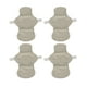 thumbnail image 2 of Almohadillas femeninas reutilizables, 4 almohadillas femeninas reutilizables, almohadillas femeninas de algodón, almohadillas femeninas lavables, rendimiento confiable, 2 of 8