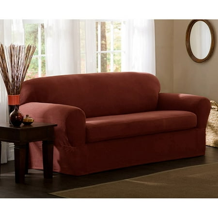 Maytex Reeves Stretch 2 Piece Loveseat Furniture Cover Slipcover