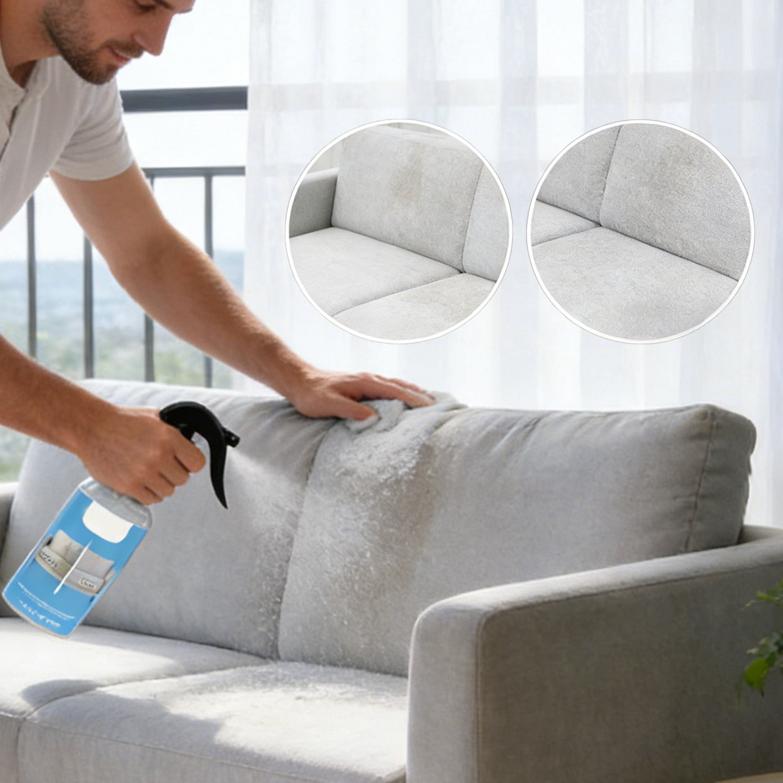 fsxdhpcsgfc 0ml Must Have Upholstery ! Erases Tough Stains Safely Cares For Leaves Everything Fresh Like And Stain Remover Spray Hair for Washer And Dryer Lint Catcher Universal Dirt Remover Clean
