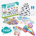 thumbnail image 3 of Tarjetas de palabras de vista para niños, juego de iluminación de aprendizaje de inglés, juguetes educativos Montessori, ayudas para la enseñanza de fonética para niños pequeños, 2023, 3 of 4