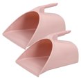 thumbnail image 4 of IBASETOY 2pcs Portable Dust Pan for Home Use Dust Shovel Pink Plastic Cleaning Tools Indoor Use, 4 of 8