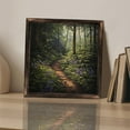 thumbnail image 3 of Forest Path Wild Iris Art Wooden Sign Wall Plaque - Vintage Art Decoration, Wall Decoration - Ideal Gift For Home Decoration, Living Room, Bathroom, Bedroom, Garden, Dining, Bar, Cafe, Festival Par, 3 of 7