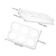 thumbnail image 2 of unbranded 2Ud Bandejas Transparentes Para Huevos Con Antideslizante Y Alta Capacidad, 2 of 8