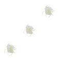 thumbnail image 4 of pitrice 1/2/3/5 Maille Fascinator Femmes Coiffure Prom Maquillage Nuptiale Scène Réglable Performance Photo Coiffe Fille Bande de Cheveux Beige 3PCS, 4 of 6