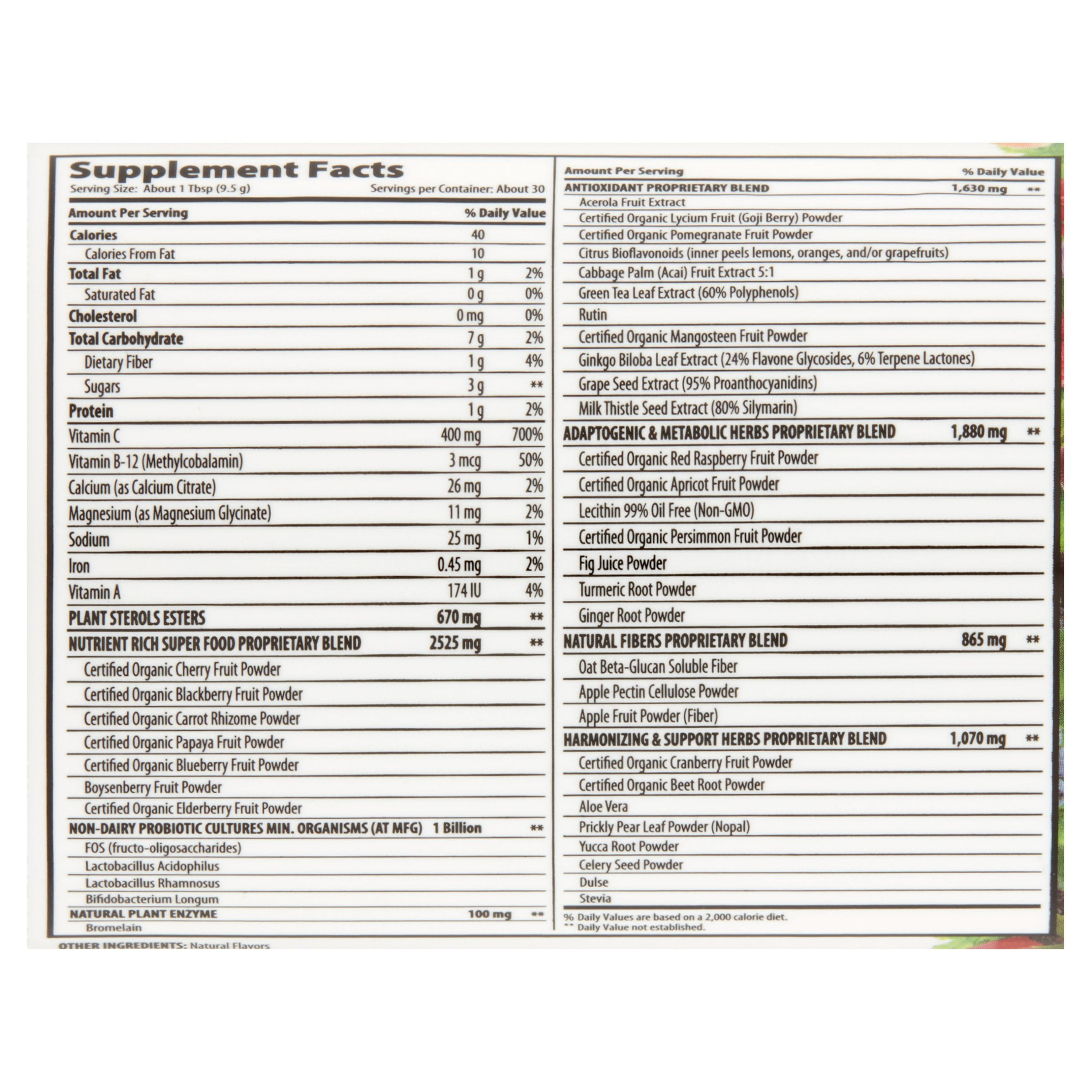 Macrolife Naturals Miracle Reds Superfood Powder, 30 Servings, 10.0 oz