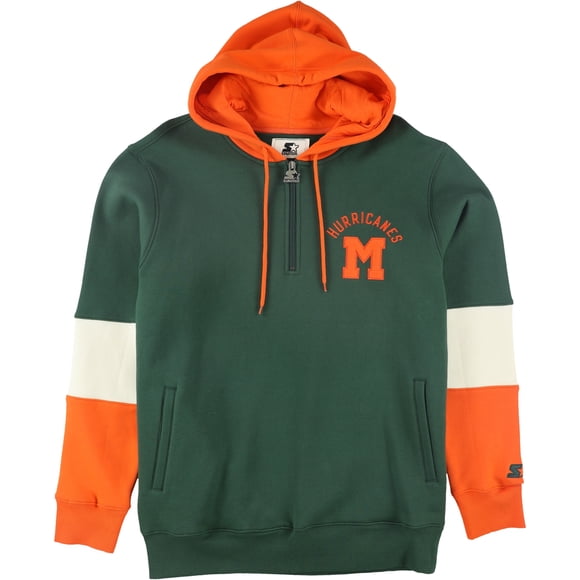 Sudadera con capucha STARTER Universidad de Miami para hombre L