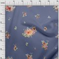 thumbnail image 3 of oneOone Cotton Cambric Grayish Purple Fabric Florals Sewing Craft Projects Fabric Prints By Yard 56 Inch Wide, 3 of 6